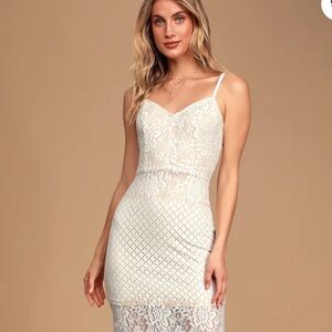 Lulus lace dress “Heartfelt thoughts”